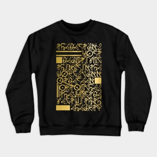 Helen Keller- Gold Crewneck Sweatshirt